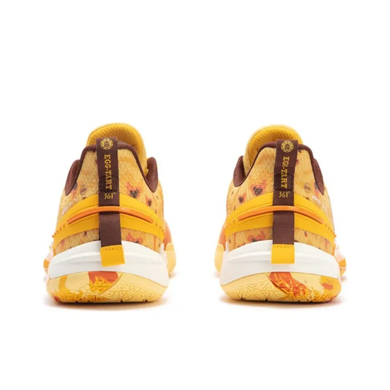 361° BIG3 5.0 Quick Anti Slip Wear Resistant Breathable Coverage Support Low Top Basketball Shoes Unisex Orange-3