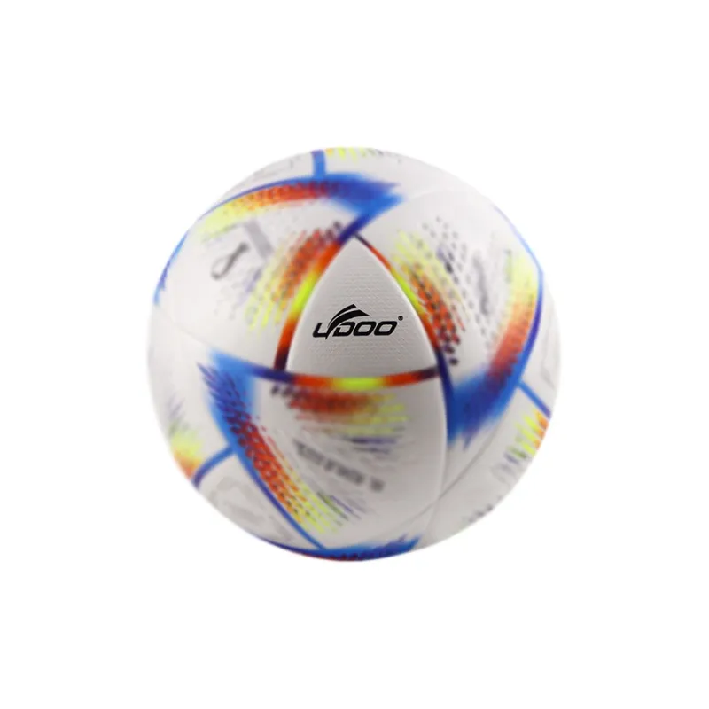 Ledo Size 5 Soccer PU Machine Stitched Soccer Ball Unisex-1