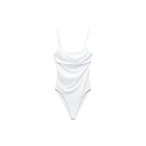 ZARA Bodysuits Women's White