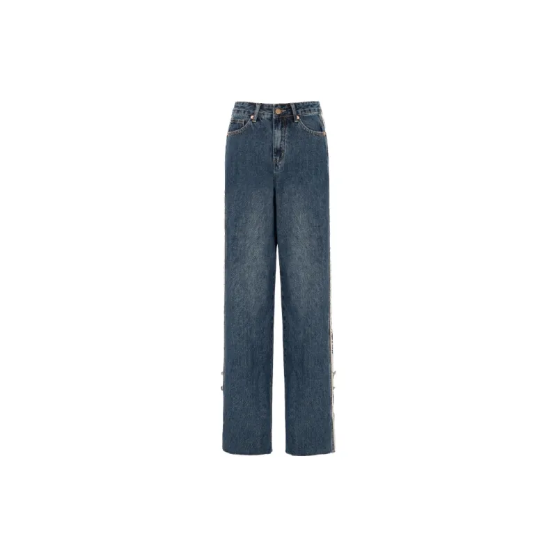 FHMY Jeans Women's Vintage Blue-1