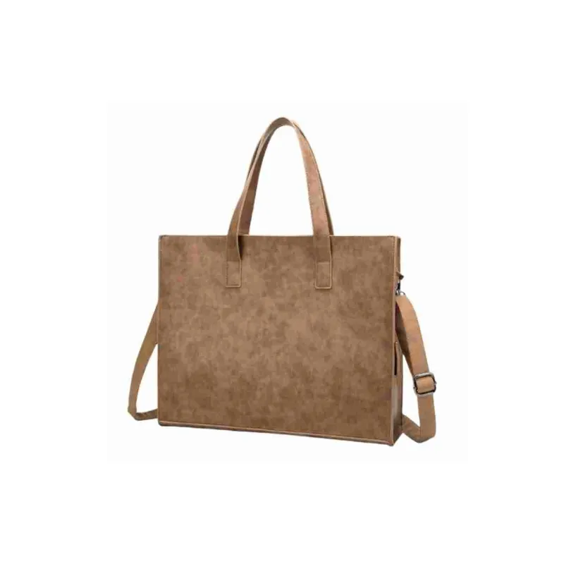 LETOO PU Shoulder Bag Regular Men's Black/Khaki/Matte Gray/Gray Coffee-4