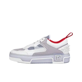 CL LUBOTING Astroloubi Low Top Skateboard Shoes Unisex Light Purple