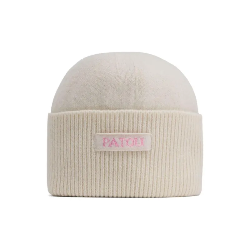 Patou Logo patch Beanie-0