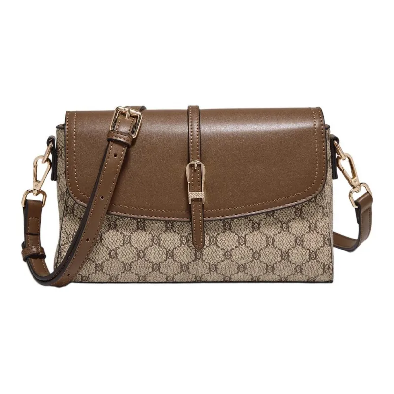 Marino Orlandi Synthetic Leather Shoulder Bag Medium Size Women's Coffee-6