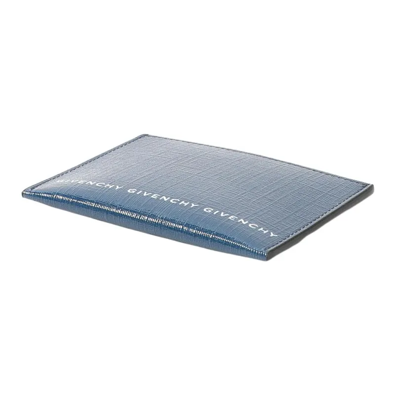 GIVENCHY Polyester With Polyurethane Card Holder Men's Blue-3