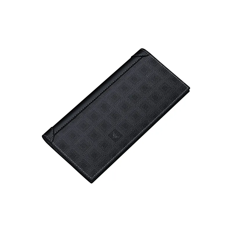 WilliamPOLO PVC Wallet Men's Black-11