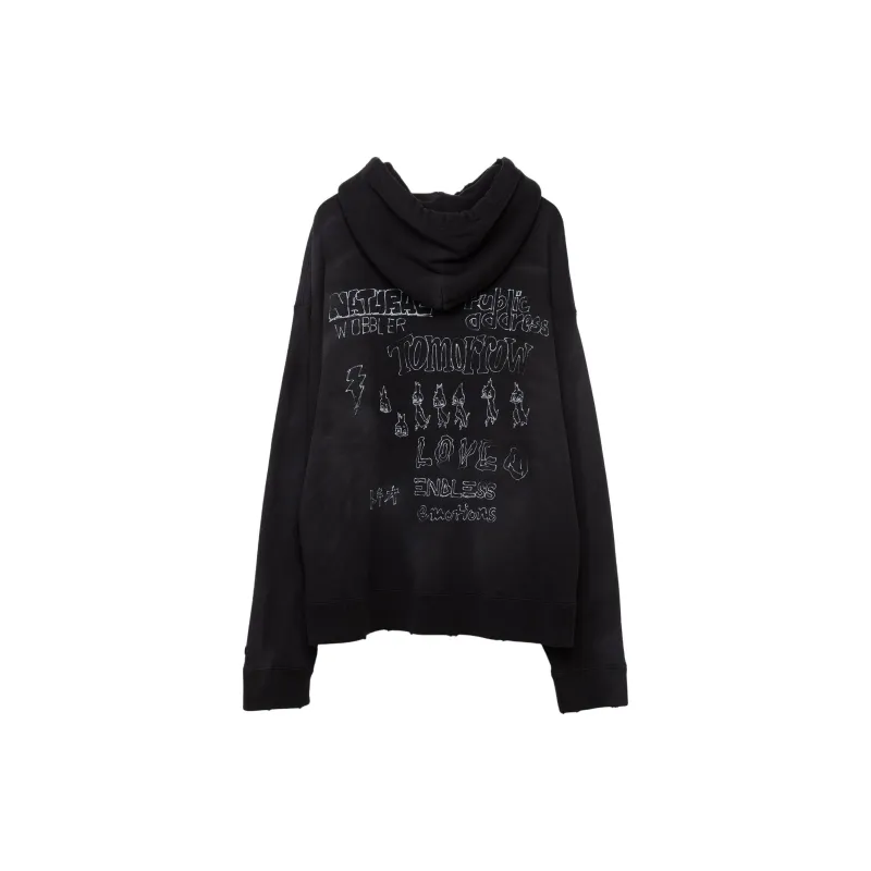 Maison Mihara Yasuhiro Distressed Hoodie-1