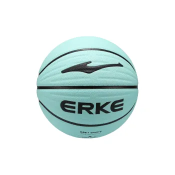 Erke PU Basketball Green Size 7 Training Match Unisex