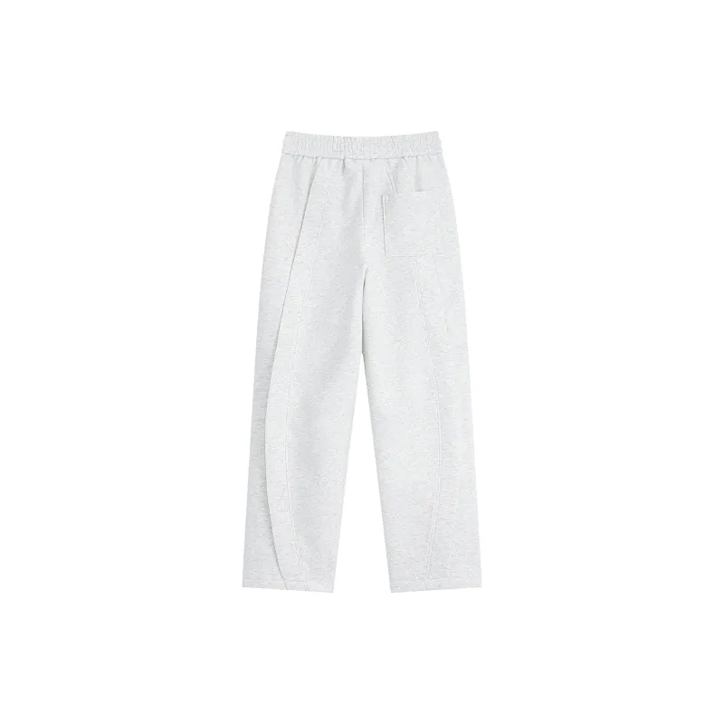 JCUI Casual Pants Unisex Apricot-9