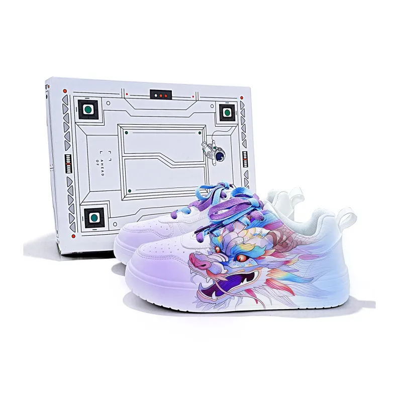Cold Cicadas Yesterday Lightweight And Breathable Low-Top Skateboard Shoes Unisex-1