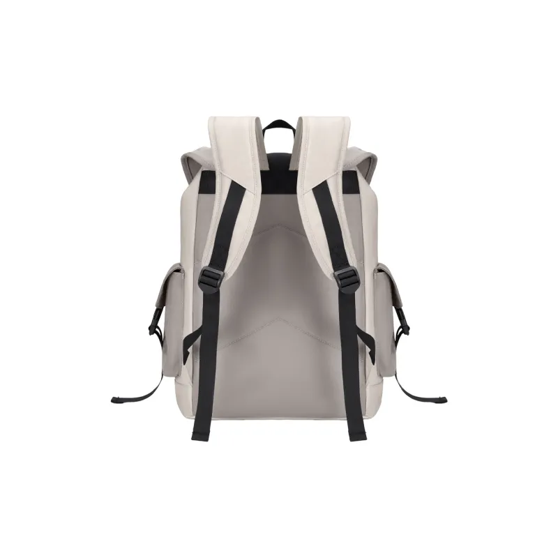 V.NINE Fabric 15 Inch Laptop Backpack For Men And Women's, University Student Backpack Tubas Unisex Greige-4