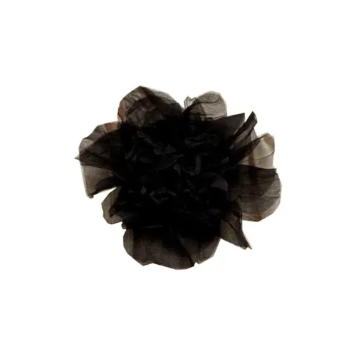 MaxMara Silk Brooches Women's Black