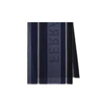Ferragamo Maxi striped Jacquard Stole