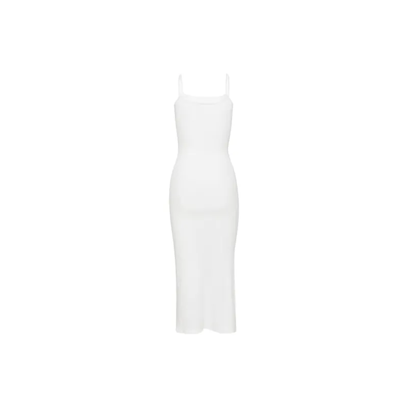 ARITZIA Denim Forum The '90s Cami Maxi Dress Slip Dresses Women's White/White-1