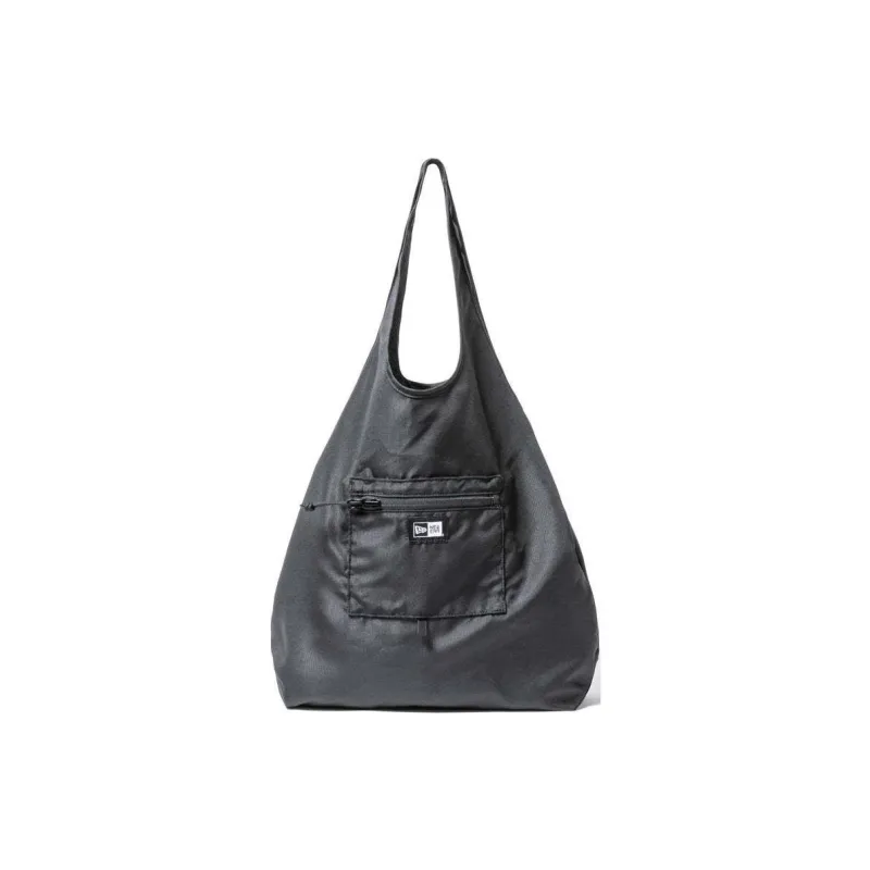 New Era Polyester Tote Bag, Shopping Bag, Handbag, Shoulder Bag Unisex Black-0