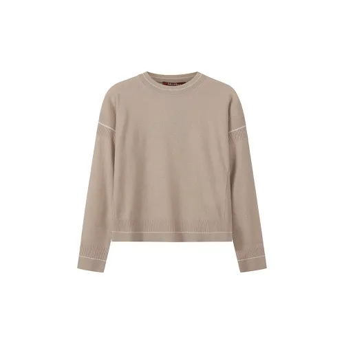 MaxMara Studio Knitwear Women's Dark Beige