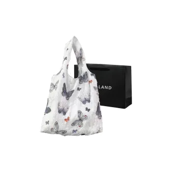 PINK·LAND Canvas Bag Shoulder Bag Women's Blue/Pink