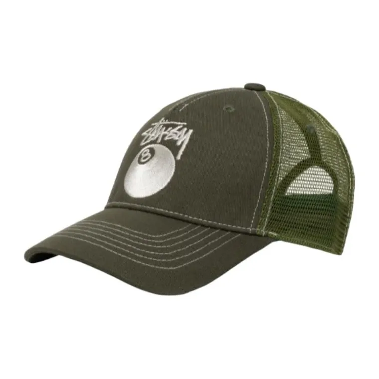 Stussy Low Pro Trucker 8 Ball Snapback-1