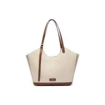 BELLE Artificial Leather Shoulder Bag Large Size Women's Multicolor