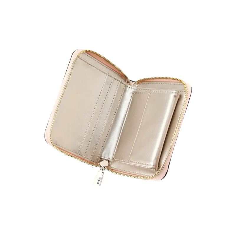 GUESS Synthetic Leather Wallet Regular Women's Light Pink-1