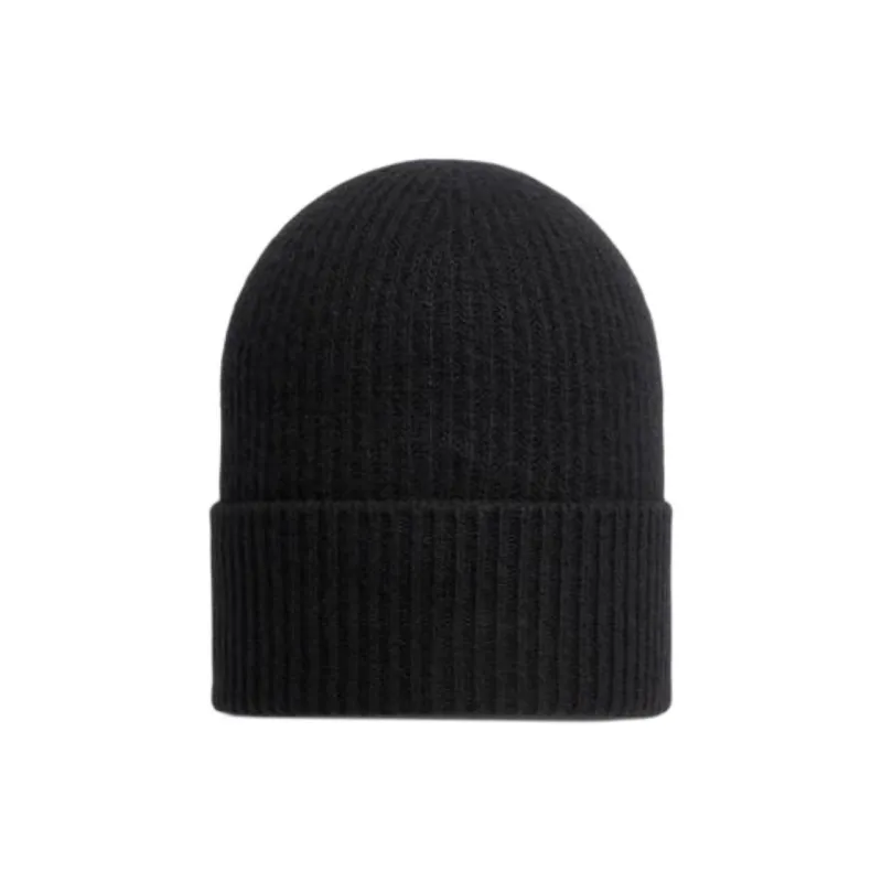 Moncler Logo Patch Ribbed Beanie-1