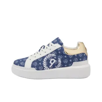 Pollini Carrie Low-Top Casual Shoes Women's Blue