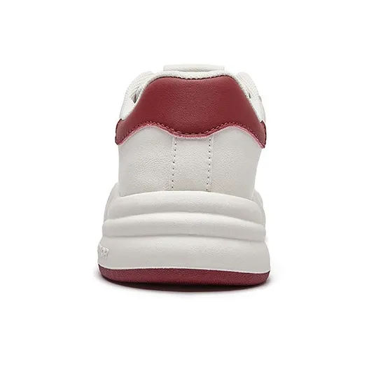 Warrior Anti-Slip And Wear-Resistant Breathable Low-Top Skateboard Shoes Women's Rogue Red-3
