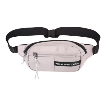 OURFUN Nylon Sling Bag Unisex Orange Yellow/Light Gray/Black/Yellow/Green/Blue