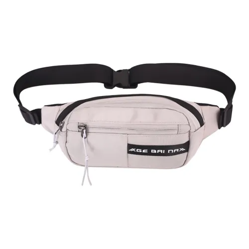 OURFUN Nylon Sling Bag Unisex Orange Yellow/Light Gray/Black/Yellow/Green/Blue