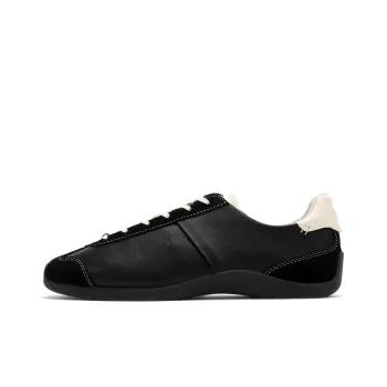 FOOT INDUSTRY Foot Industry Low-Top German Army Trainers Unisex Black/Antique White