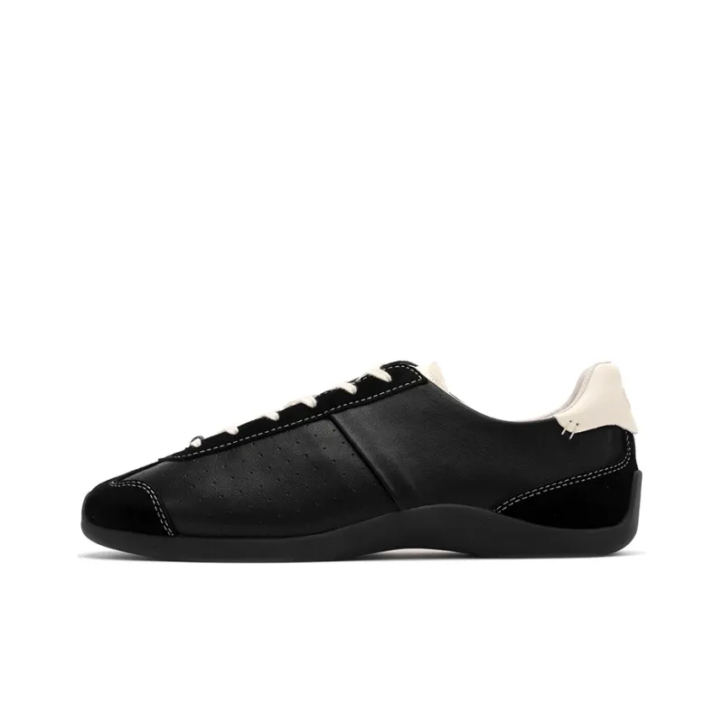 FOOT INDUSTRY Foot Industry Low-Top German Army Trainers Unisex Black/Antique White-0