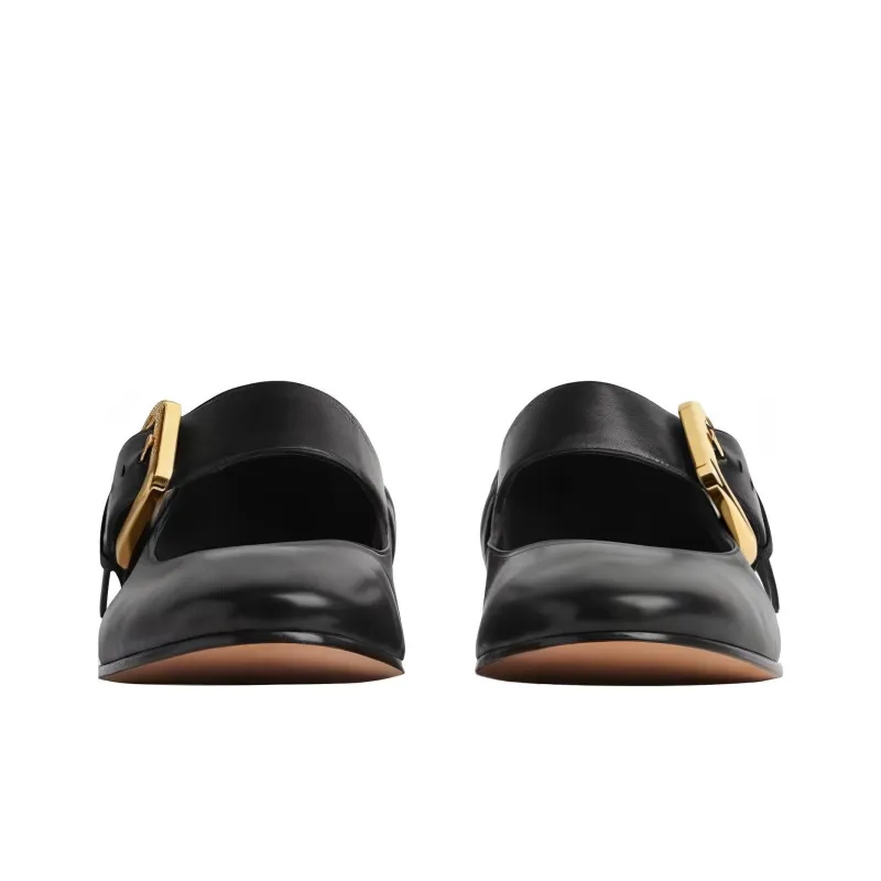 Bottega Veneta Astaire Mary Jane Ballerina Shoes Women's-2