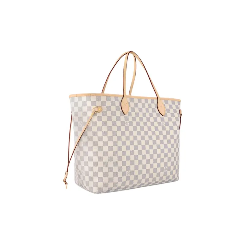 LOUIS VUITTON NEVERFULL Coated Canvas Tote Bag, Shopping Bag, Handbag, Shoulder Bag Women's Pink-1