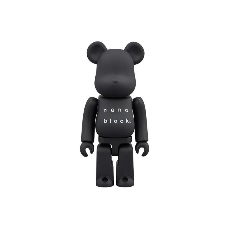 BE@RBRICK x Nanoblock Black And White Set Combination Trendy Figures 9.5cm-2
