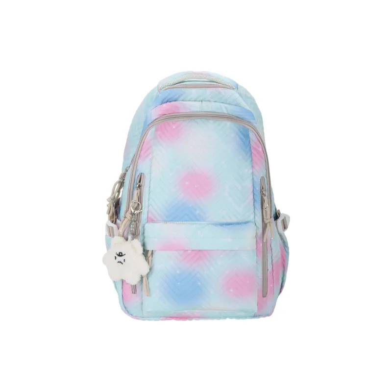 Venerable Brahma Nylon Backpack Women's Black/Purple/Green/Blue/Pink-11