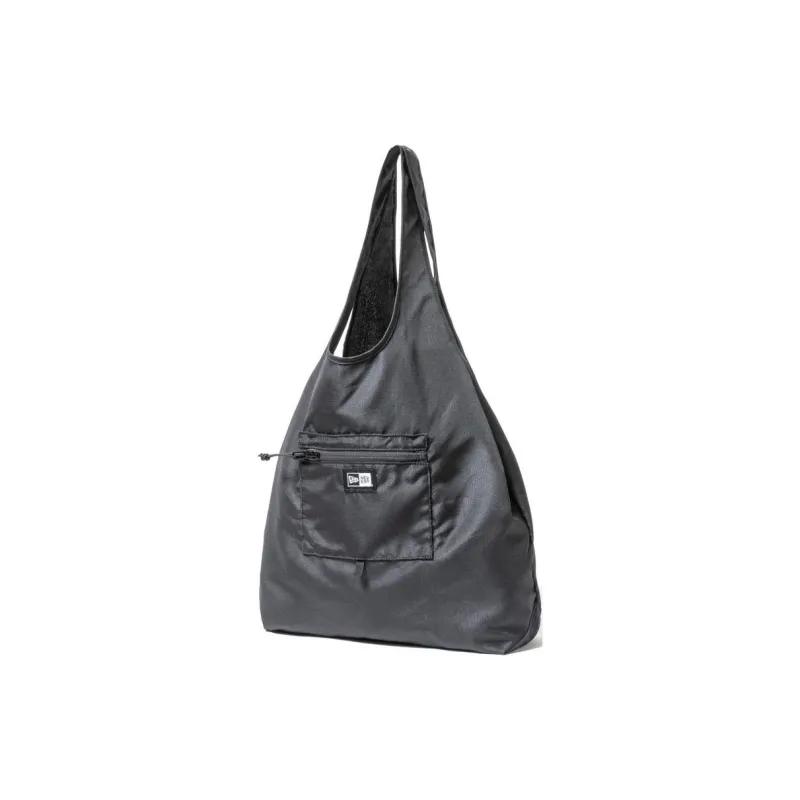 New Era Polyester Tote Bag, Shopping Bag, Handbag, Shoulder Bag Unisex Black-2