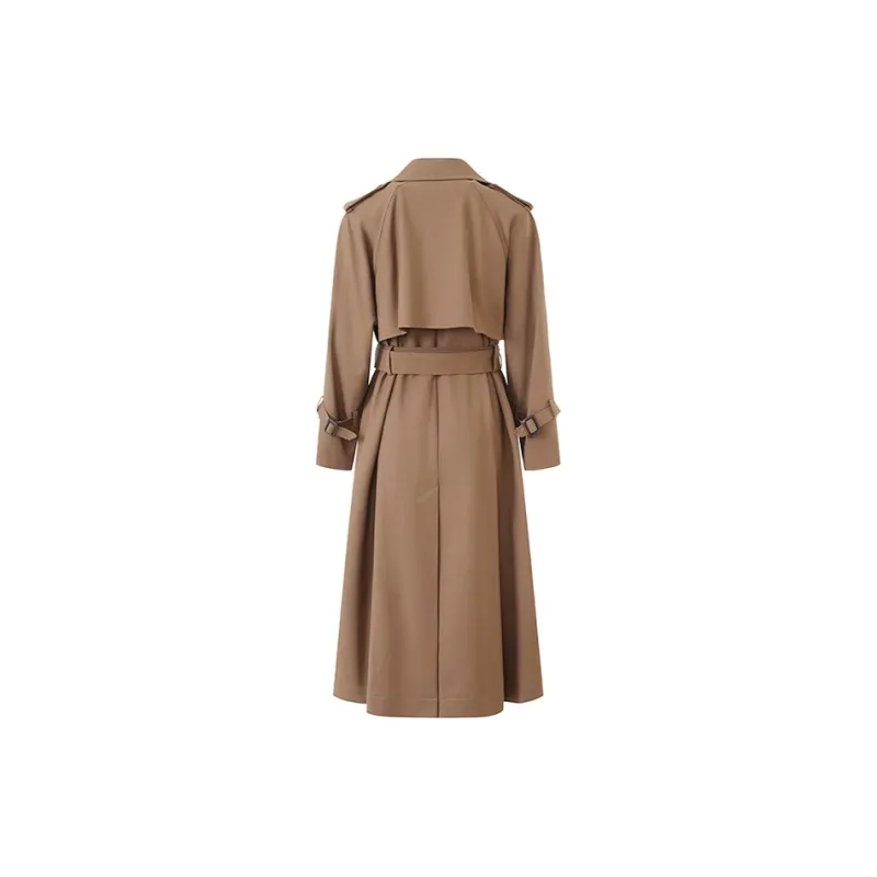 WEEKEND MaxMara Coat Women's Olive Brown-1