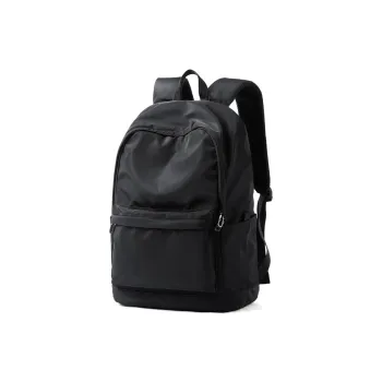 MOYYI Oxford Backpack Medium Size Men's Pure Black