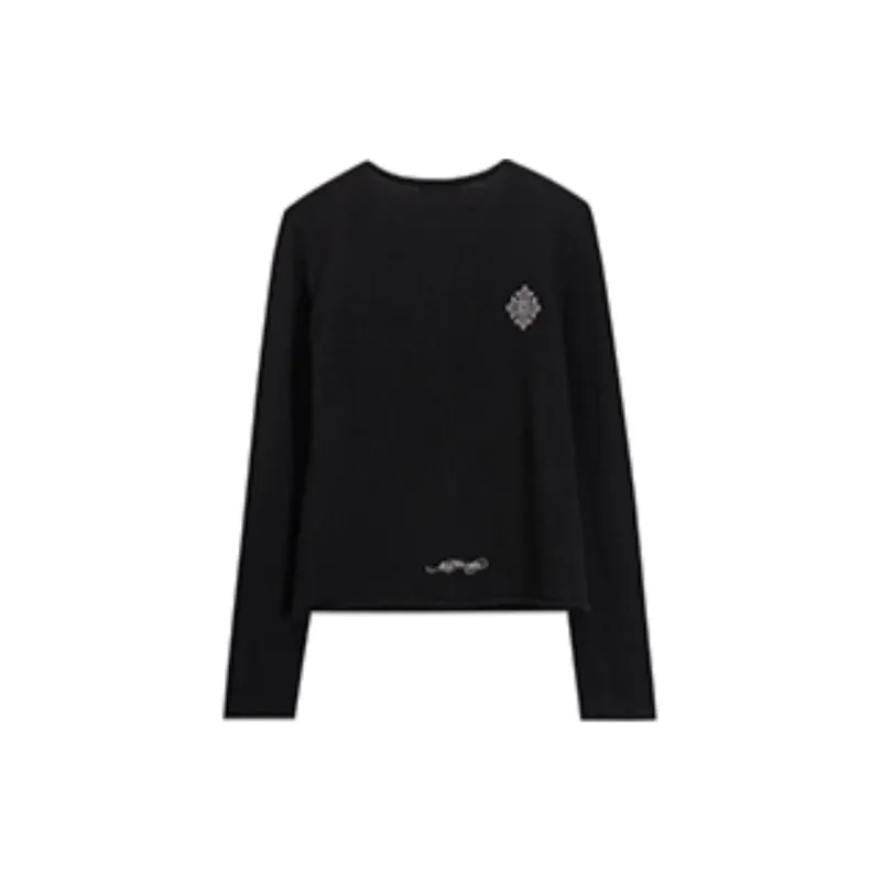 Ed Hardy FW24 Knitwear Women's Black-1