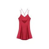 Red Camisole Dress