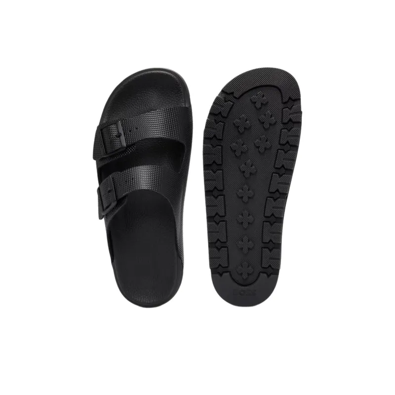 HUGO BOSS Slide Slippers Unisex Black-4