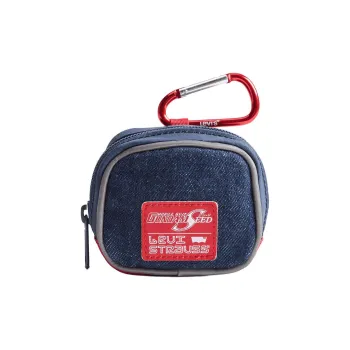Levi's Polyurethane Coin Purse Regular Men's Denim Blue