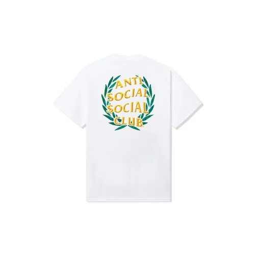 ANTI SOCIAL SOCIAL CLUB T-Shirts Unisex White