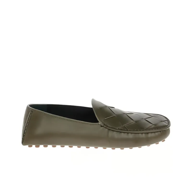 Bottega Veneta Loafers Men's Green-1