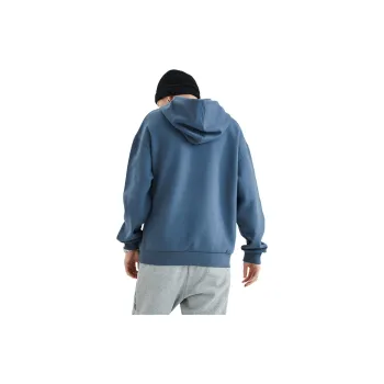 Tonlion Sweatshirts Men Vintage Blue