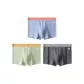 D Set-Color Block Letter Waistband-Light Blue+Light Green+Dark Gray (3 Pack)
