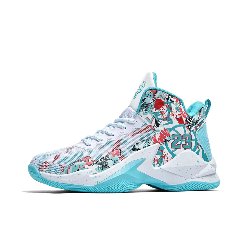 MUSNODO Slip Resistant, Abrasion Resistant, Rebound Resistant High Top Basketball Shoes Unisex-0
