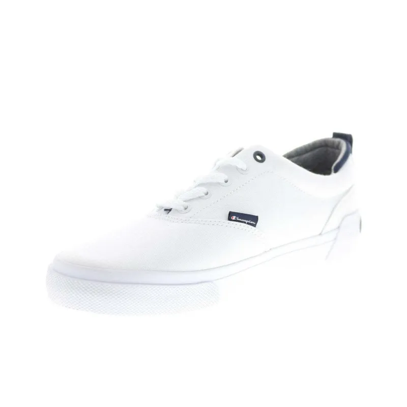 Champion Low Top Skateboard Shoes Men's White-2