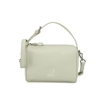 KANGOL Polyurethane Tote Bag Shopping Bag Shoulder Bags Mini Women's Light Green