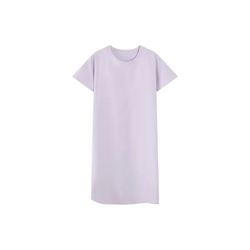 The Story Of The Flower Season Nightgown Women's Light Purple-0